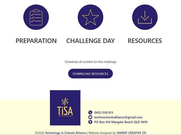 Tech in Schools Alliance website mockup